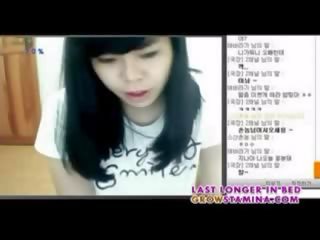 Korean web cam mademoiselle part1