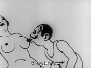 Duro sexo en un salvaje dibujos animados
