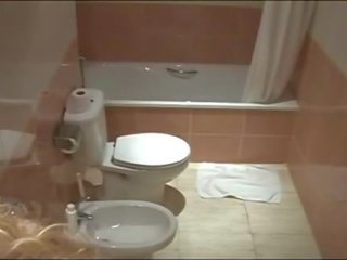 Skrytý camara krása kúpeľ masturbácie